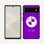 כיסוי בעיצוב אישי עם השם שלך לדגם - Google Pixel 6 5G בעיצוב ב.מ.וו