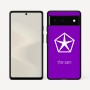 כיסוי בעיצוב אישי עם השם שלך לדגם - Google Pixel 6 5G בעיצוב קרייזלר