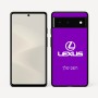 כיסוי בעיצוב אישי עם השם שלך לדגם - Google Pixel 6 5G בעיצוב לקסוס