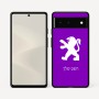 כיסוי בעיצוב אישי עם השם שלך לדגם - Google Pixel 6 5G בעיצוב פיג'ו
