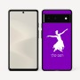 כיסוי בעיצוב אישי עם השם שלך לדגם - Google Pixel 6 5G בעיצוב בלרינה