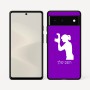 כיסוי בעיצוב אישי עם השם שלך לדגם - Google Pixel 6 5G בעיצוב צלמת - אישה