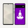 כיסוי בעיצוב אישי עם השם שלך לדגם - Google Pixel 6 5G בעיצוב אימון יוגה