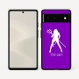 כיסוי בעיצוב אישי עם השם שלך לדגם - Google Pixel 6 5G בעיצוב אישה שטן