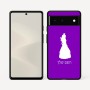 כיסוי בעיצוב אישי עם השם שלך לדגם - Google Pixel 6 5G בעיצוב נסיכה