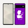 כיסוי בעיצוב אישי עם השם שלך לדגם - Google Pixel 6 5G בעיצוב אהבת נשים