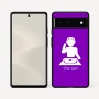 כיסוי בעיצוב אישי עם השם שלך לדגם - Google Pixel 6 5G בעיצוב אזור מוזיקה של די ג'יי