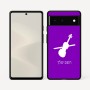 כיסוי בעיצוב אישי עם השם שלך לדגם - Google Pixel 6 5G בעיצוב כינור