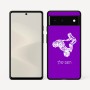 כיסוי בעיצוב אישי עם השם שלך לדגם - Google Pixel 6 5G בעיצוב רוכב טרקטורונים