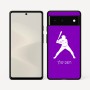 כיסוי בעיצוב אישי עם השם שלך לדגם - Google Pixel 6 5G בעיצוב שחקן בייסבול