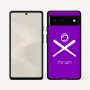 כיסוי בעיצוב אישי עם השם שלך לדגם - Google Pixel 6 5G בעיצוב כדור בסיס