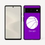 כיסוי בעיצוב אישי עם השם שלך לדגם - Google Pixel 6 5G בעיצוב כדורסל