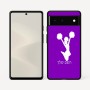 כיסוי בעיצוב אישי עם השם שלך לדגם - Google Pixel 6 5G בעיצוב מעודדת