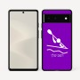 כיסוי בעיצוב אישי עם השם שלך לדגם - Google Pixel 6 5G בעיצוב קיאק אולימפי