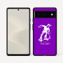 כיסוי בעיצוב אישי עם השם שלך לדגם - Google Pixel 6 5G בעיצוב ילד סקייטבורד