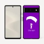 כיסוי בעיצוב אישי עם השם שלך לדגם - Google Pixel 6 5G בעיצוב צניחה חופשית