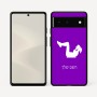 כיסוי בעיצוב אישי עם השם שלך לדגם - Google Pixel 6 5G בעיצוב אישה מתאמנת