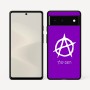 כיסוי בעיצוב אישי עם השם שלך לדגם - Google Pixel 6 5G בעיצוב אנרכיה