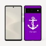 כיסוי בעיצוב אישי עם השם שלך לדגם - Google Pixel 6 5G בעיצוב לעגן