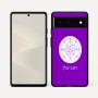 כיסוי בעיצוב אישי עם השם שלך לדגם - Google Pixel 6 5G בעיצוב לוח שנה אצטקי של המאיה