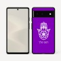 כיסוי בעיצוב אישי עם השם שלך לדגם - Google Pixel 6 5G בעיצוב חמסה - קבלה