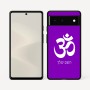 כיסוי בעיצוב אישי עם השם שלך לדגם - Google Pixel 6 5G בעיצוב סמל אום