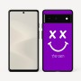 כיסוי בעיצוב אישי עם השם שלך לדגם - Google Pixel 6 5G בעיצוב סמיילי