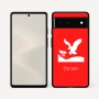 כיסוי בעיצוב אישי עם השם שלך לדגם - Google Pixel 6 5G בעיצוב נשר אמריקאי