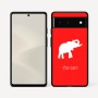 כיסוי בעיצוב אישי עם השם שלך לדגם - Google Pixel 6 5G בעיצוב פיל