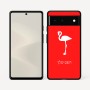 כיסוי בעיצוב אישי עם השם שלך לדגם - Google Pixel 6 5G בעיצוב אנפה