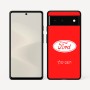 כיסוי בעיצוב אישי עם השם שלך לדגם - Google Pixel 6 5G בעיצוב לחצות