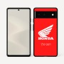 כיסוי בעיצוב אישי עם השם שלך לדגם - Google Pixel 6 5G בעיצוב הונדה