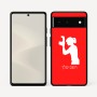 כיסוי בעיצוב אישי עם השם שלך לדגם - Google Pixel 6 5G בעיצוב צלמת - אישה