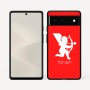 כיסוי בעיצוב אישי עם השם שלך לדגם - Google Pixel 6 5G בעיצוב קופידון
