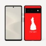 כיסוי בעיצוב אישי עם השם שלך לדגם - Google Pixel 6 5G בעיצוב נסיכה