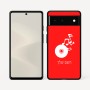 כיסוי בעיצוב אישי עם השם שלך לדגם - Google Pixel 6 5G בעיצוב תקליטור - אזור מוזיקה