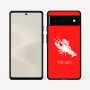 כיסוי בעיצוב אישי עם השם שלך לדגם - Google Pixel 6 5G בעיצוב מזלות - סרטן