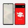 כיסוי בעיצוב אישי עם השם שלך לדגם - Google Pixel 6 5G בעיצוב מזלות - דגים