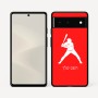 כיסוי בעיצוב אישי עם השם שלך לדגם - Google Pixel 6 5G בעיצוב שחקן בייסבול