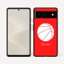 כיסוי בעיצוב אישי עם השם שלך לדגם - Google Pixel 6 5G בעיצוב כדורסל