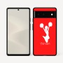 כיסוי בעיצוב אישי עם השם שלך לדגם - Google Pixel 6 5G בעיצוב מעודדת