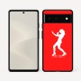 כיסוי בעיצוב אישי עם השם שלך לדגם - Google Pixel 6 5G בעיצוב אישה מגוננת