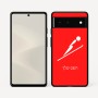 כיסוי בעיצוב אישי עם השם שלך לדגם - Google Pixel 6 5G בעיצוב קפיצת סקי אולימפית