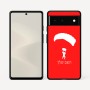 כיסוי בעיצוב אישי עם השם שלך לדגם - Google Pixel 6 5G בעיצוב צניחה חופשית