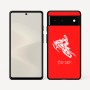 כיסוי בעיצוב אישי עם השם שלך לדגם - Google Pixel 6 5G בעיצוב אופנוע שלג