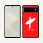 כיסוי בעיצוב אישי עם השם שלך לדגם - Google Pixel 6 5G בעיצוב גלישה - גלישה
