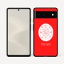 כיסוי בעיצוב אישי עם השם שלך לדגם - Google Pixel 6 5G בעיצוב לוח שנה אצטקי של המאיה