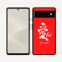 כיסוי בעיצוב אישי עם השם שלך לדגם - Google Pixel 6 5G בעיצוב אהבה באותיות יפניות