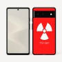 כיסוי בעיצוב אישי עם השם שלך לדגם - Google Pixel 6 5G בעיצוב פצצת אטום גרעינית
