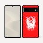 כיסוי בעיצוב אישי עם השם שלך לדגם - Google Pixel 6 5G בעיצוב רוקנרול